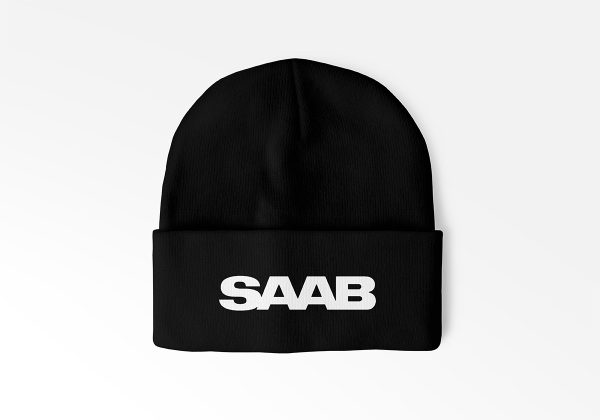 Saab Logo Knitted Beanie