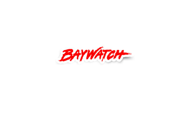 Baywatch Glossy Sticker