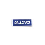Callcard Glossy Sticker
