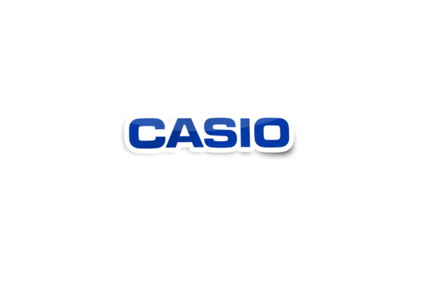 Casio Glossy Logo Sticker