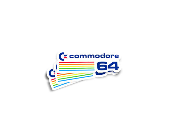 Commodore 64 Glossy Sticker - Image 2