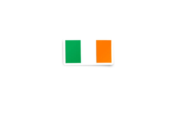 Irish Flag Ireland Glossy Sticker