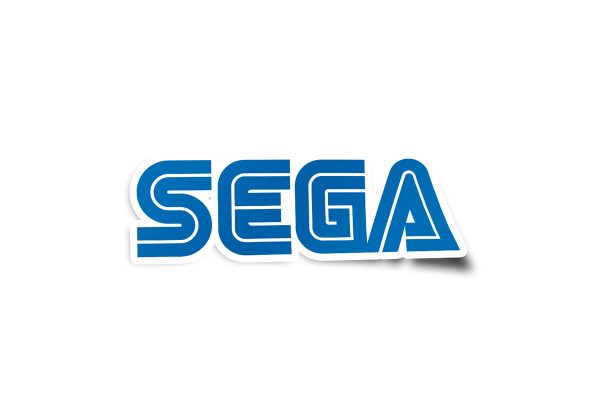 SEGA Logo Glossy Stickers