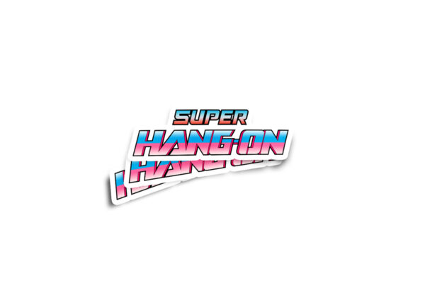 Super Hang-On Glossy Sticker - Image 2