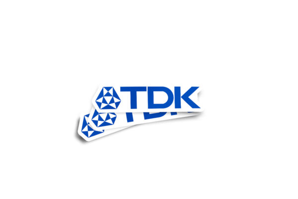 TDK Glossy Sticker - Image 2