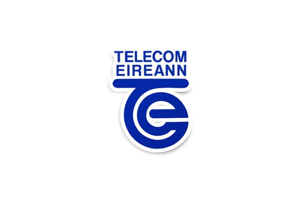 Telecom Eireann Glossy Sticker