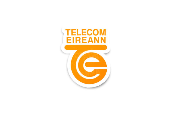 Telecom Eireann Glossy Sticker - Image 6