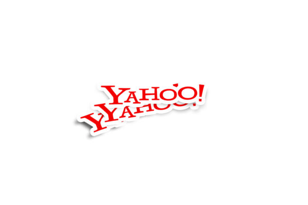 Yahoo Classic Logo Glossy Sticker - Image 2