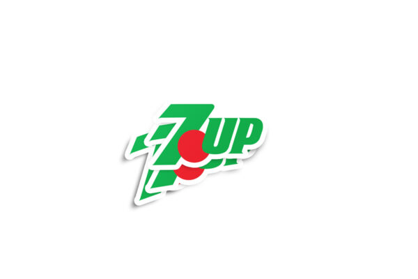 7UP Retro Glossy Stickers - Image 2