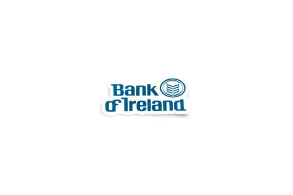 Bank of Ireland Retro Glossy Stickers