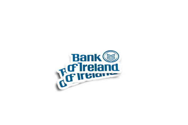 Bank of Ireland Retro Glossy Stickers - Image 2