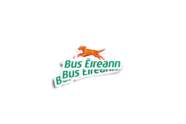 Bus Éireann Glossy Sticker - Image 2