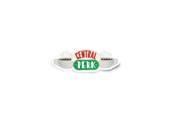 Central Perk Friends Glossy Stickers