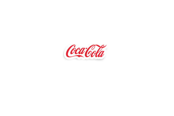 Coca-Cola Glossy Sticker