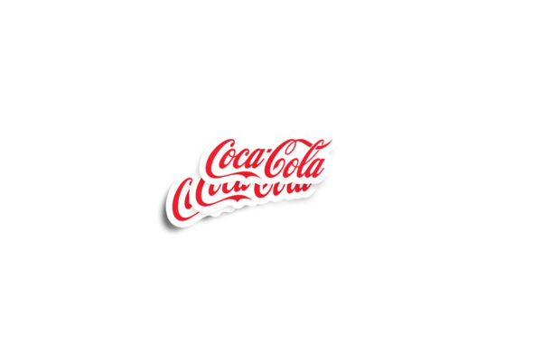 Coca-Cola Glossy Sticker - Image 2