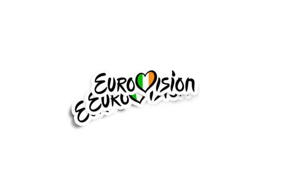 Eurovision Ireland Glossy Sticker - Image 2