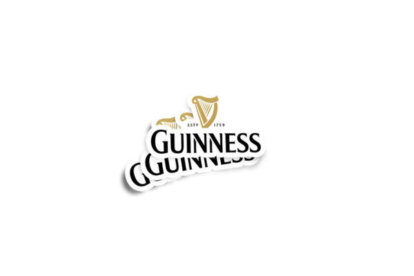 Guinness Glossy Sticker - Image 2