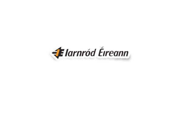 Iarnród Éireann Glossy Sticker