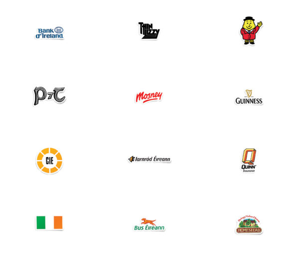 Irish Icons Sticker Set Collection No. 3 (12 Stickers)