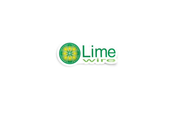 Limewire Classic Logo Glossy Sticker