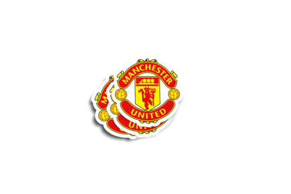 Man United Crest Glossy Stickers - Image 2