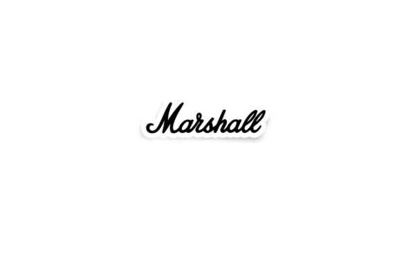 Marshall Glossy Stickers