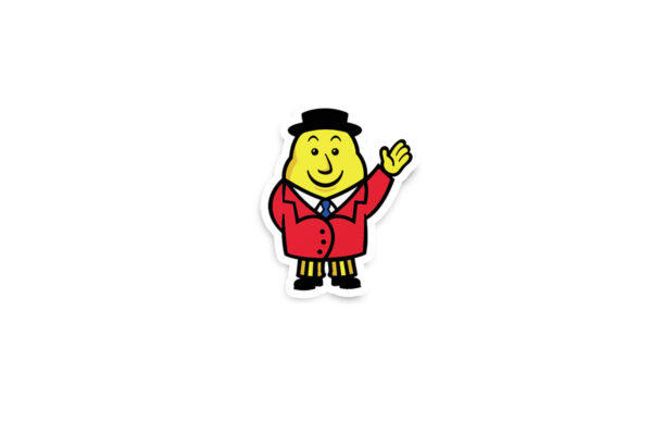 Mr Tayto Glossy Sticker