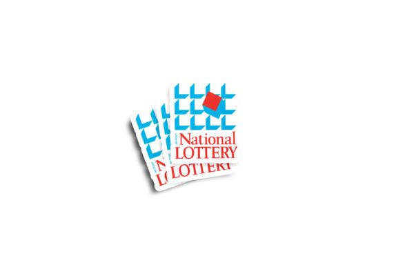 National Lottery Lotto Retro Glossy Sticker - Image 2