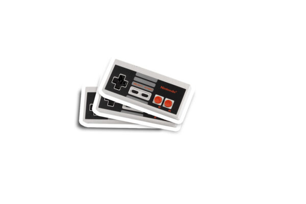 NES Controller Glossy Sticker - Image 2