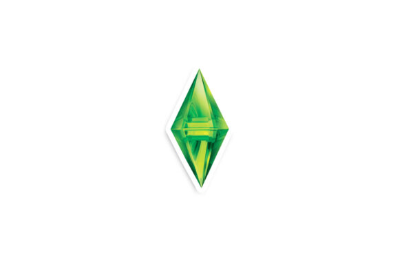 The Sims Plumbob Glossy Sticker