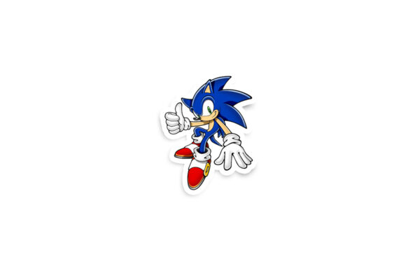 Sonic Glossy Stickers