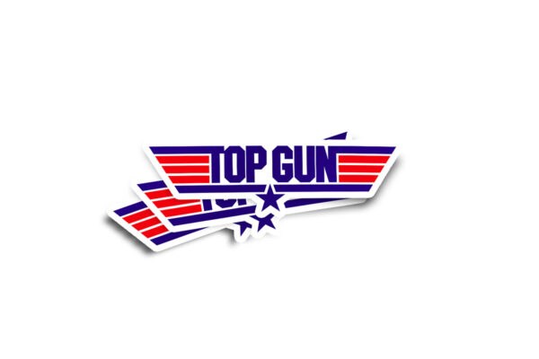 Top Gun Glossy Stickers - Image 2