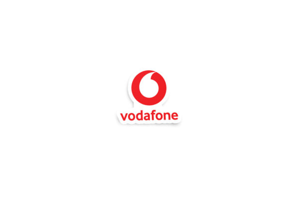 Vodafone Glossy Sticker