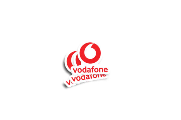 Vodafone Glossy Sticker - Image 2