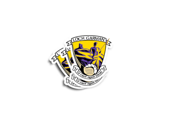 Wexford GAA Crest Glossy Stickers - Image 2