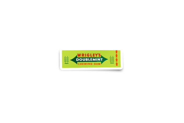 Wrigley's Doublemint Glossy Sticker