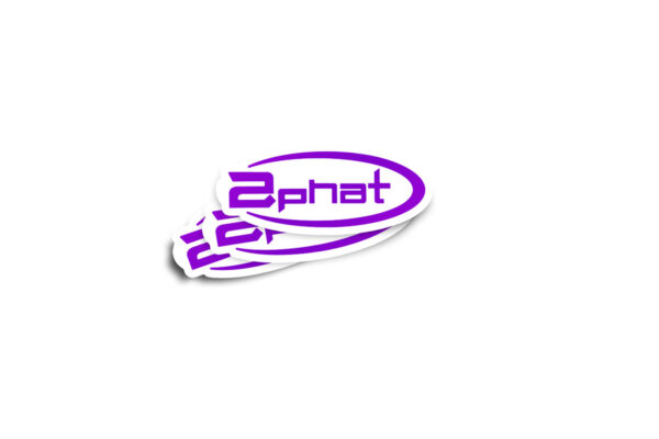 2Phat RTE Network 2 Retro Glossy Sticker - Image 2