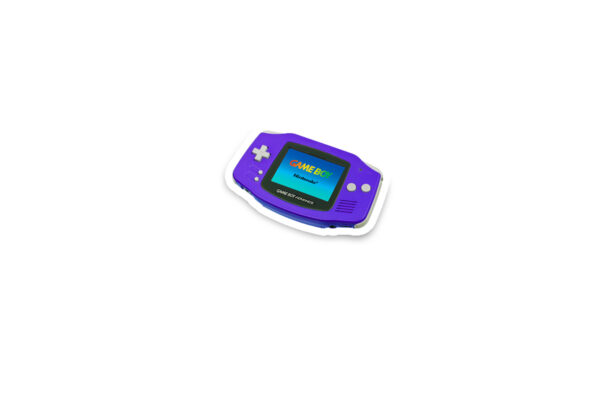 Nintendo GBA Gameboy Advance Glossy Sticker