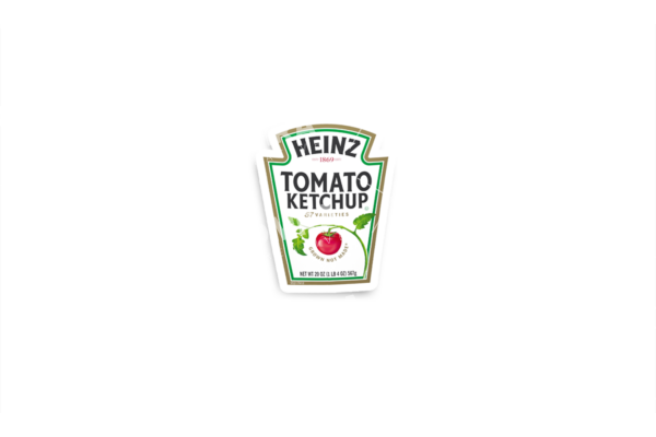 Heinz Tomato Ketchup Label Glossy Sticker