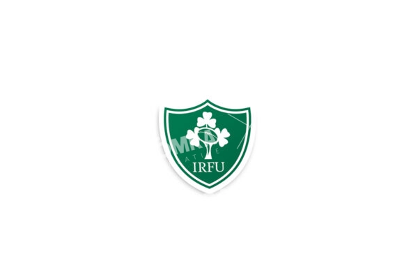 IRFU Irish Rugby Glossy Sticker