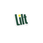Lilt Retro Logo Glossy Sticker