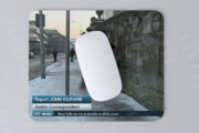 Man falls on ice in Dublin on RTE News Mousemat - Image 3