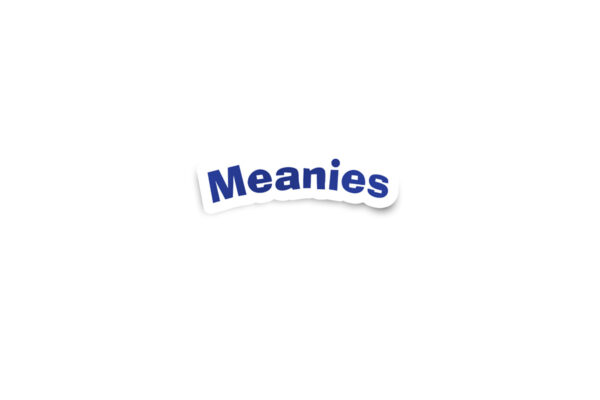 Meanies Logo Glossy Sticker