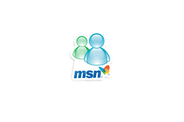 MSN Messenger Glossy Sticker