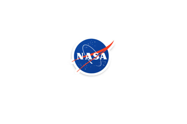 NASA Logo Glossy Sticker