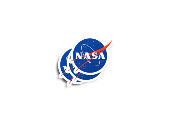 NASA Logo Glossy Sticker - Image 2