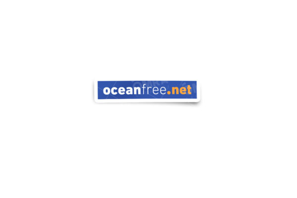 Oceanfree.net Glossy Sticker