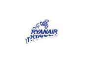Ryanair Old Logo Glossy Stickers - Image 2