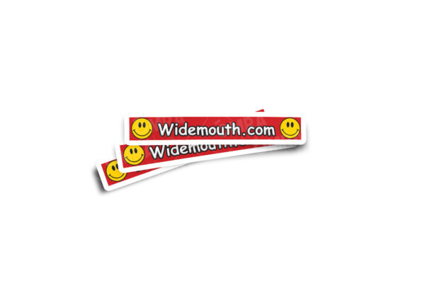 Widemouth.com Glossy Sticker - Image 2