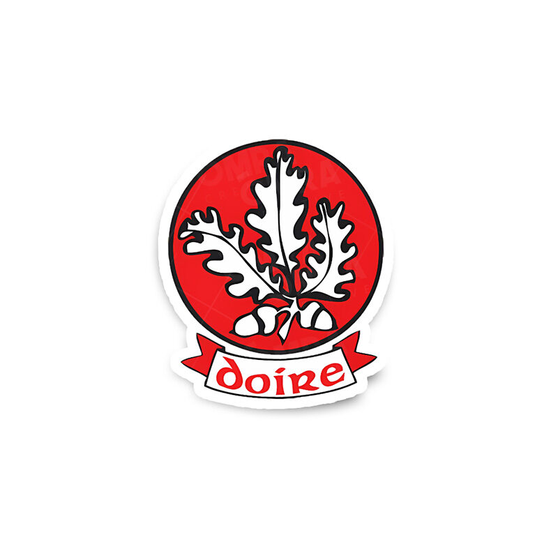 Derry GAA Glossy Sticker
